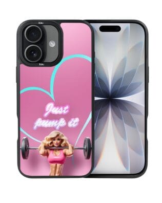 Etui do iPhone 17 IBIZU DropGuard Matt z MagSafe, #Move, Pump it love