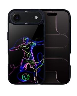 Etui do iPhone Air IBIZU DropGuard Matt z MagSafe, #ElectroMove, Moc football’u