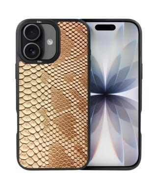 Etui do iPhone 17 IBIZU DropGuard Matt z MagSafe, Zew Natury, Wąż