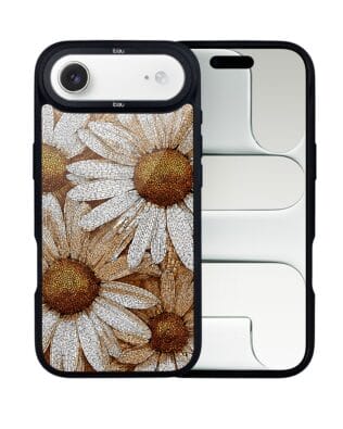 Etui do iPhone Air IBIZU DropGuard Matt z MagSafe, Modern Classics, Mozaika Rumianków