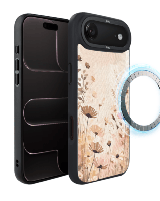 Etui do iPhone Air IBIZU DropGuard Matt z MagSafe, Boho, Kwiatowa łąka