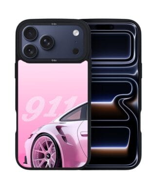 Etui do iPhone 17 Pro IBIZU DropGuard Matt z MagSafe, TechDrive, 911 różowe