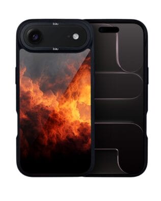 Etui do iPhone Air IBIZU DropGuard Matt z MagSafe, Twilight Dreams, Inferno Sky