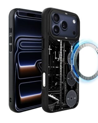 Etui do iPhone 17 Pro IBIZU DropGuard Matt z MagSafe, #Move, Stacja żelazo