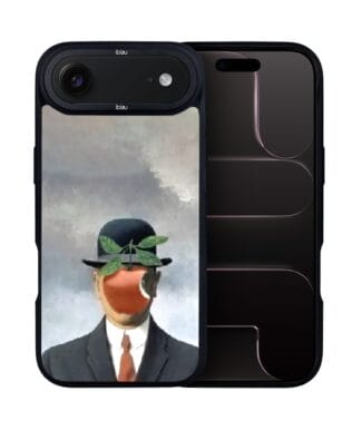 Etui do iPhone Air IBIZU DropGuard Matt z MagSafe, Rene Magritte, syn człowieczy