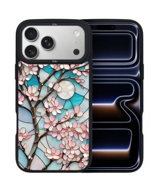 Etui do iPhone 17 Pro IBIZU DropGuard Matt z MagSafe, Barwy Szkła, Księżycowa Wiśnia