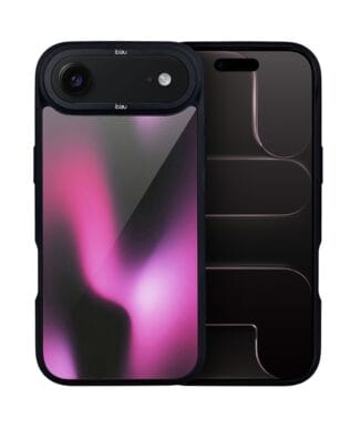 Etui do iPhone Air IBIZU DropGuard Matt z MagSafe, Twilight Dreams, Magenta Flow