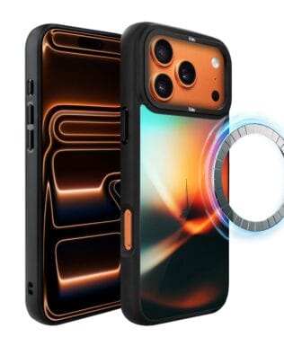 Etui do iPhone 17 Pro IBIZU DropGuard Matt z MagSafe, Twilight Dreams, Golden Hour