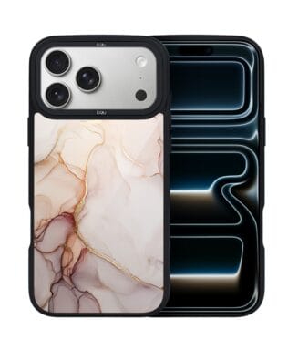 Etui do iPhone 17 Pro Max IBIZU DropGuard Matt z MagSafe, Ethereal Essence, Różany alabaster