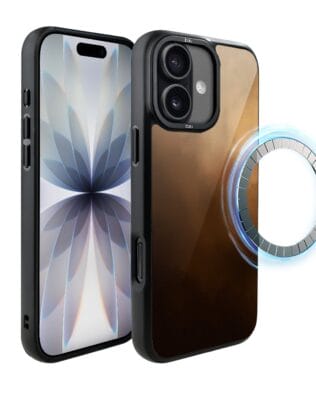 Etui do iPhone 17 IBIZU DropGuard Matt z MagSafe, Twilight Dreams, Desert Storm