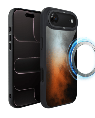 Etui do iPhone Air IBIZU DropGuard Matt z MagSafe, Twilight Dreams, Ember