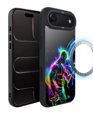 Etui do iPhone Air IBIZU DropGuard Matt z MagSafe, #ElectroMove, Jest moc