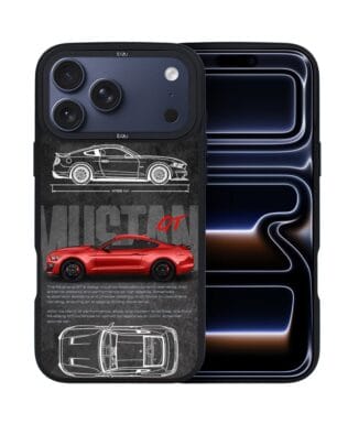 Etui do iPhone 17 Pro Max IBIZU DropGuard Matt z MagSafe, TechDrive, GT V8 “Coyote”