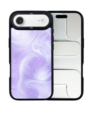 Etui do iPhone Air IBIZU DropGuard Matt z MagSafe, Ethereal Essence, Lawendowy wir