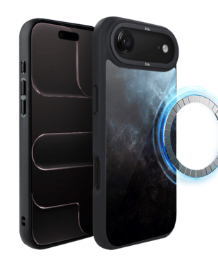 Etui do iPhone Air IBIZU DropGuard Matt z MagSafe, Twilight Dreams, Deep Ocean