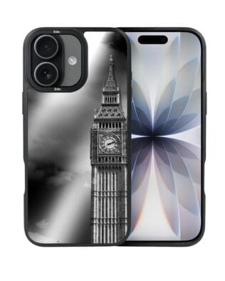 Etui do iPhone 17 IBIZU DropGuard Matt z MagSafe, Noir City, Big Ben