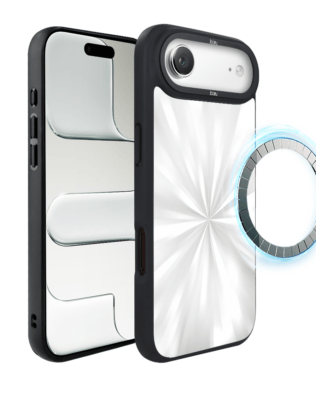 Etui do iPhone Air IBIZU DropGuard Matt z MagSafe, Ethereal Essence, Perłowy Blask