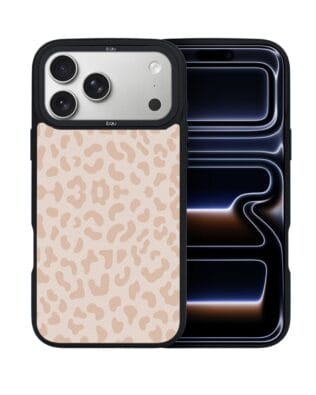 Etui do iPhone 17 Pro Max IBIZU DropGuard Matt z MagSafe, Boho, Delikatna panterka