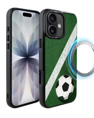 Etui do iPhone 17 IBIZU DropGuard Matt z MagSafe, #Move, Przy boisku