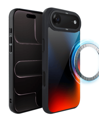 Etui do iPhone Air IBIZU DropGuard Matt z MagSafe, Twilight Dreams, Midnight Blue