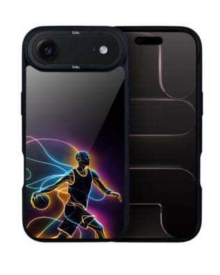 Etui do iPhone Air IBIZU DropGuard Matt z MagSafe, #ElectroMove, Duch koszykówki