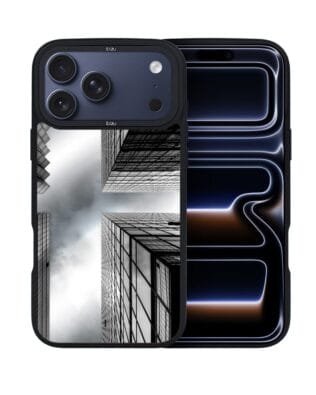 Etui do iPhone 17 Pro IBIZU DropGuard Matt z MagSafe, Noir City, Drapacze chmur