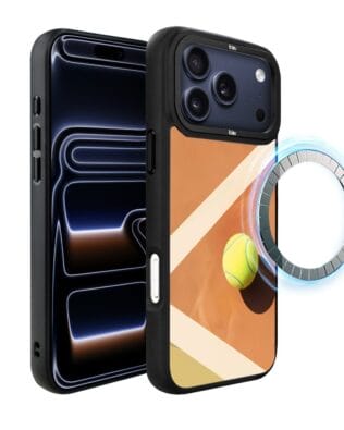 Etui do iPhone 17 Pro IBIZU DropGuard Matt z MagSafe, #Move, Tenis