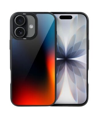 Etui do iPhone 17 IBIZU DropGuard Matt z MagSafe, Twilight Dreams, Midnight Blue