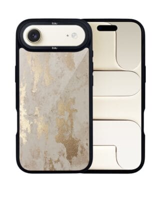 Etui do iPhone Air IBIZU DropGuard Matt z MagSafe, Ethereal Essence, Szampańskie Złoto