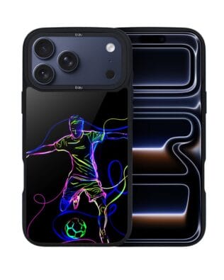 Etui do iPhone 17 Pro Max IBIZU DropGuard Matt z MagSafe, #ElectroMove, Moc football’u