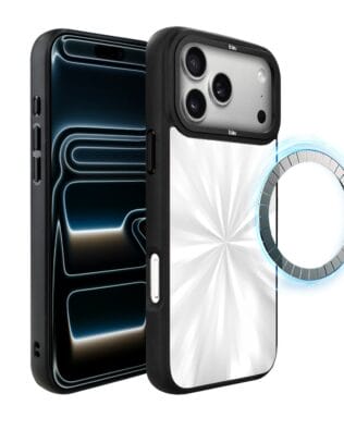 Etui do iPhone 17 Pro IBIZU DropGuard Matt z MagSafe, Ethereal Essence, Perłowy Blask