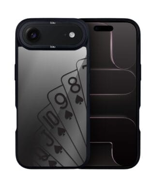 Etui do iPhone Air IBIZU DropGuard Matt z MagSafe, Midnight, Karty do gry