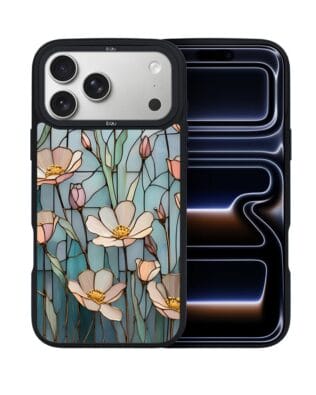 Etui do iPhone 17 Pro Max IBIZU DropGuard Matt z MagSafe, Barwy Szkła, Szept kwiatów polnych