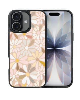 Etui do iPhone 17 IBIZU DropGuard Matt z MagSafe, Boho, Kwiaty vintage