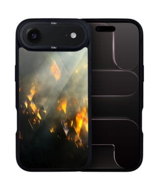 Etui do iPhone Air IBIZU DropGuard Matt z MagSafe, Twilight Dreams, Golden Sparks