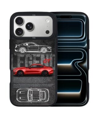 Etui do iPhone 17 Pro Max IBIZU DropGuard Matt z MagSafe, TechDrive, GT V8 “Coyote”
