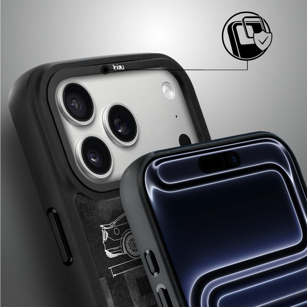 Etui do iPhone 17 Pro Max IBIZU DropGuard Matt z MagSafe, TechDrive, GT V8 “Coyote” - obrazek 5