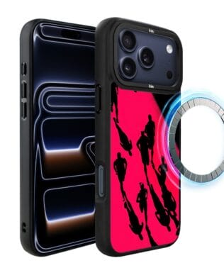 Etui do iPhone 17 Pro Max IBIZU DropGuard Matt z MagSafe, #Move, Nocny maraton