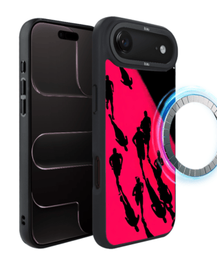 Etui do iPhone Air IBIZU DropGuard Matt z MagSafe, #Move, Nocny maraton