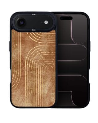 Etui do iPhone Air IBIZU DropGuard Matt z MagSafe, Boho, Geometryczne linie