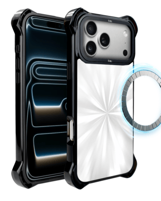 Etui do iPhone 17 Pro IBIZU DropGuard Ultra z MagSafe, Ethereal Essence, Perłowy Blask