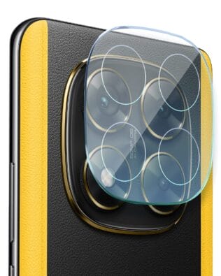 Osłona ze szkła hartowanego 9H na cały aparat, kamerę do Xiaomi POCO X7, przeźroczysta