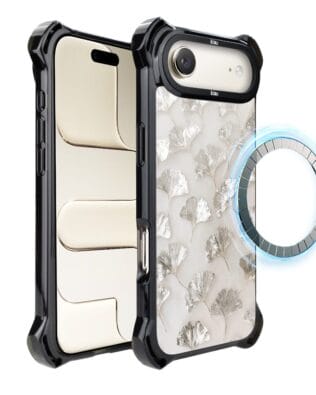 Etui do iPhone Air IBIZU DropGuard Ultra z MagSafe, Ethereal Essence, Biały Onysk