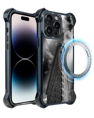 Etui do iPhone 14 Pro IBIZU DropGuard Ultra z MagSafe, Noir City, Flatiron