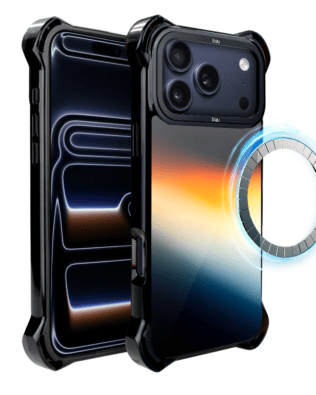 Etui do iPhone 17 Pro Max IBIZU DropGuard Ultra z MagSafe, Twilight Dreams, Aurora