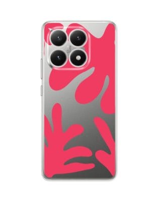 Etui do Xiaomi 15T przeźroczyste, silikonowe Flexi, rafa