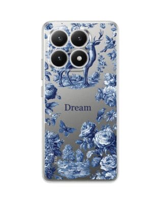 Etui do Xiaomi 15T przeźroczyste, silikonowe Flexi, Mystic, Dream Deer