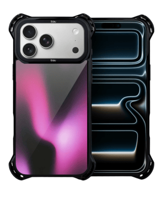 Etui do iPhone 17 Pro IBIZU DropGuard Ultra z MagSafe, Twilight Dreams, Magenta Flow