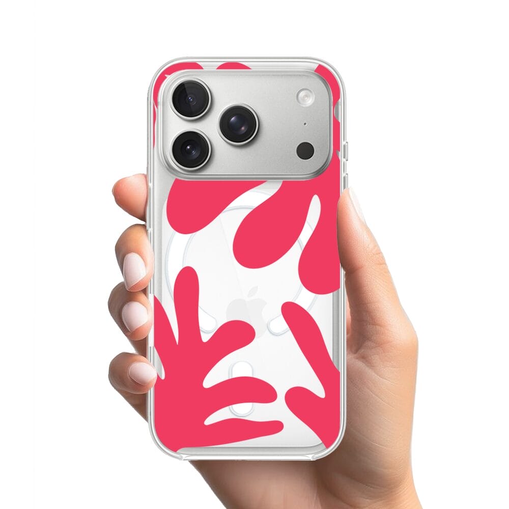 Etui do iPhone 17 Pro z MagSafe przeźroczyste, silikonowe Flexi, rafa - obrazek 2