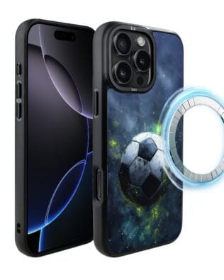 Etui do iPhone 16 Pro Max IBIZU DropGuard Matt z MagSafe, #Move, Piłka nożna